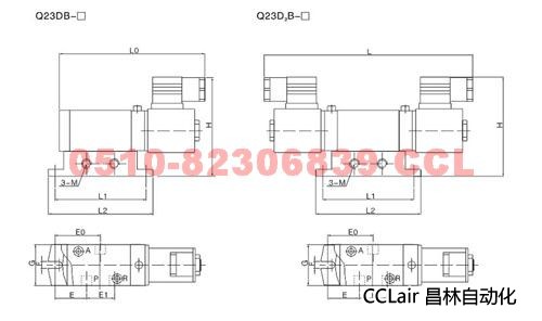 Q25DB-L8    Q25D2B-L8    Q25DB-L10           滑板式電磁閥  