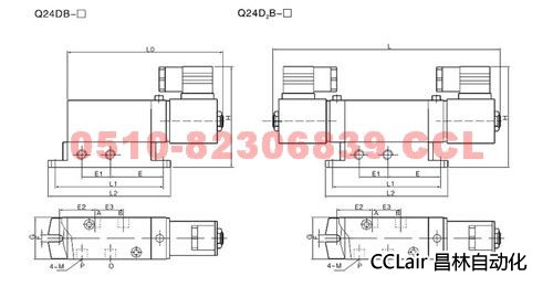 Q24DB-L8    Q24D2B-L8   Q24DB-L10   Q24D2B-L10        滑板式電磁閥  