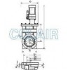 CCQ-50，CCQ-63，CCQ-80，CCQ-100，CCQ-150，氣動超高真空插板閥