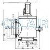 GDQ-J10(b)，GDQ-J16(b)，GDQ-J25(b)，GDQ-J32(b)，氣動活套法蘭擋板閥