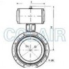 GIQ-40C，GIQ-50C，GIQ-65C，GIQ-80C，GIQ-100C，GIQ-150C，氣動高真空蝶閥