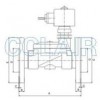 SLB1WH02T1F25，SLB1WH02T1F32，二位二通先導(dǎo)式高（低）溫膜片電磁閥（常閉型）