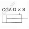 QGA-32,QGA-40,QGA-50,QGA-63,QGA-80,QGA-100,QGA-125,QGA-160,QGA-200,QGA-250,雙作用普通氣缸