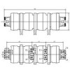 HGM4-99,HGM4-172,HGM4-250,HGM4-350,HGM4-500,HGM4-630,柱塞同步分流馬達(dá)