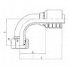 1EC43-4-4,1EC43-6-6,1EC43-8-6,1EC43-8-8,1EC43-10-8,1EC43-10-10,1EC43-12-10,90度彎接頭