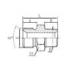 1BT-02SP,1BT-04SP,1BT-12SP,1BT-16SP,1BT-20SP,1BT-24SP,1BT-32SP,1BT-40SP,1BT-48SP,錐面密封接頭