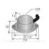 餅型接近傳感器 HG-A25-ZNK,HG-A25-ZNB,HG-A25-ZNKB,HG-A25-ZPK,HG-A25-ZPB,HG-A25-ZPKB,