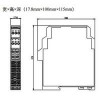 NPDL-0020421,NPDL-0020521,C交流供電單相交流電流變送器