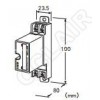 MDP-100/MDP-200, MDP-100/A33,MDP-100/Q,最大負(fù)載1A 插入型MDP-200/A33,MDP-200/Q避雷器