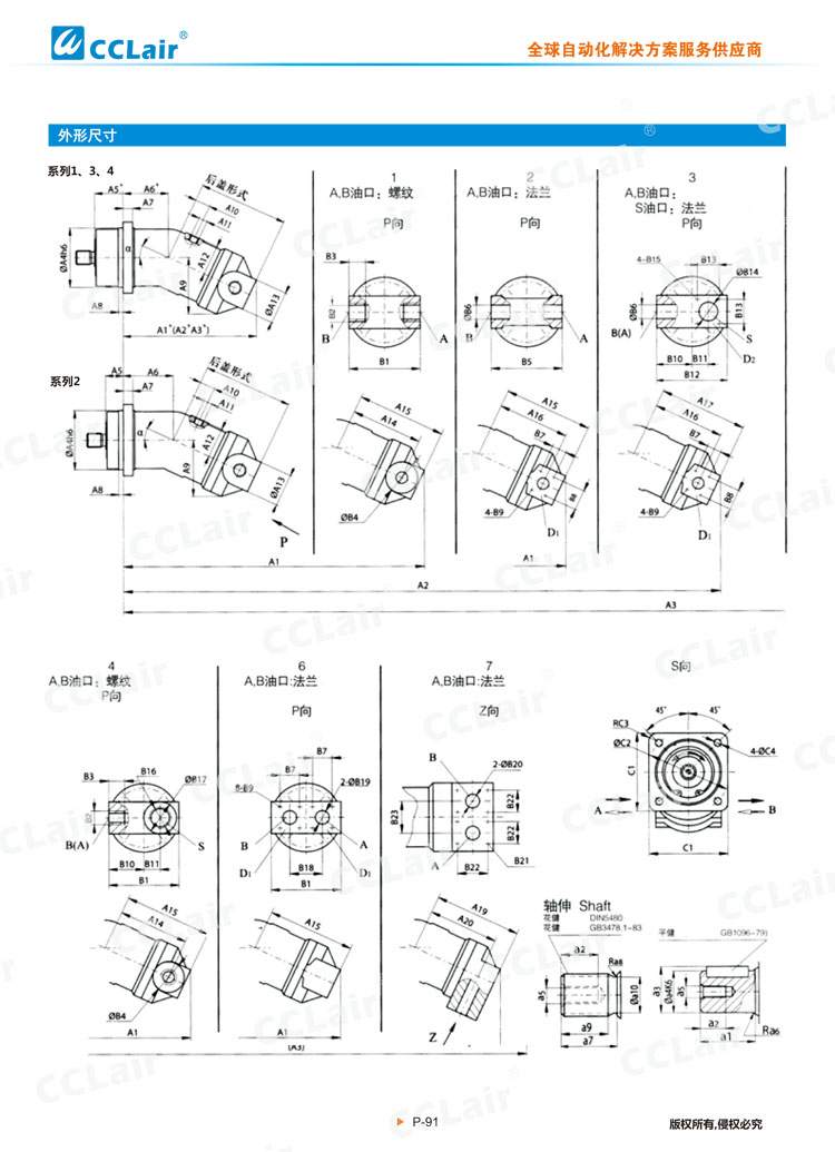 A2F定量柱塞泵 馬達-4