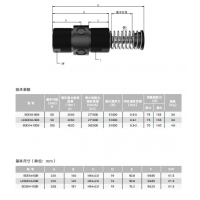 BDE64-50/100B，LEBDE64-50B，BDE64-50/100,LEBDE64-50，大型可調(diào)節(jié)液壓緩沖器BDE6425-64150